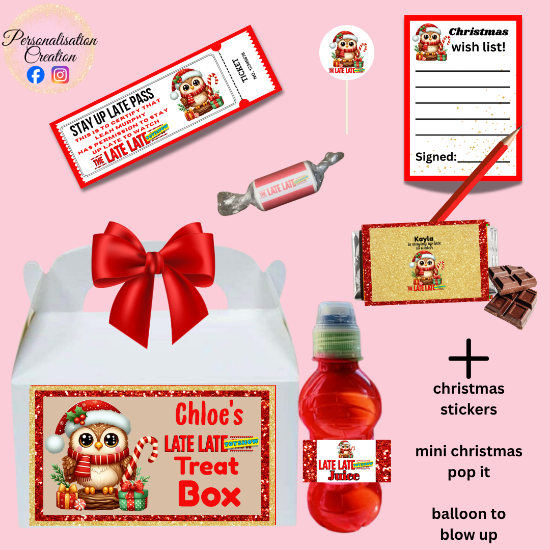 Mini toy show box - filled