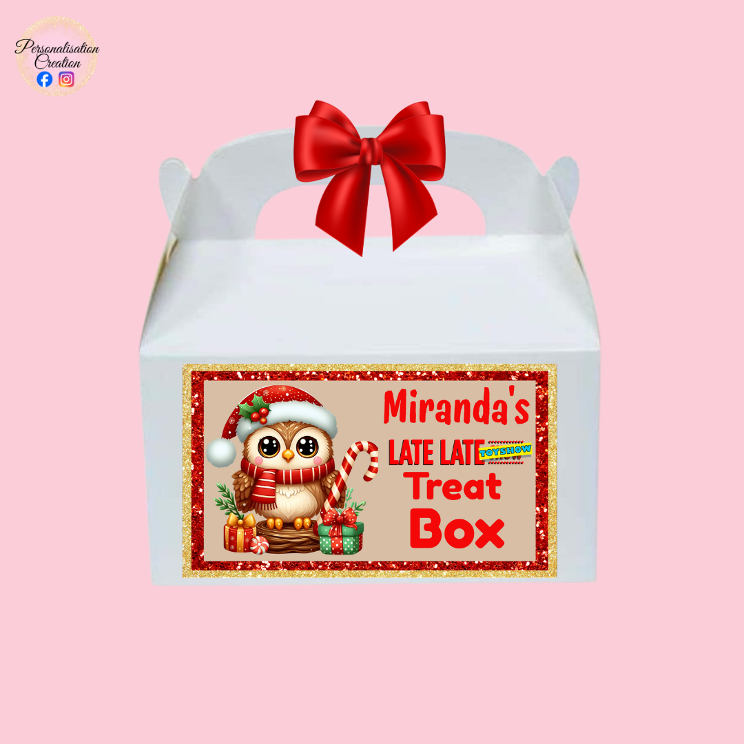 Small toy show treat box - empty