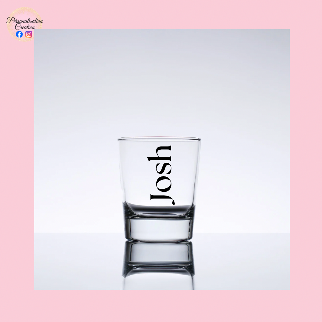 Personalised shot glass
