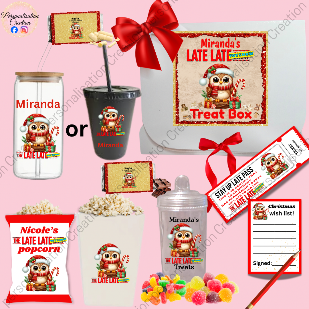 Toy show large treat box filled