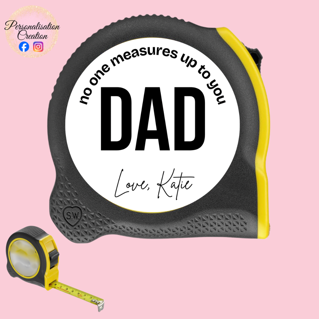 Personalised measuring tape