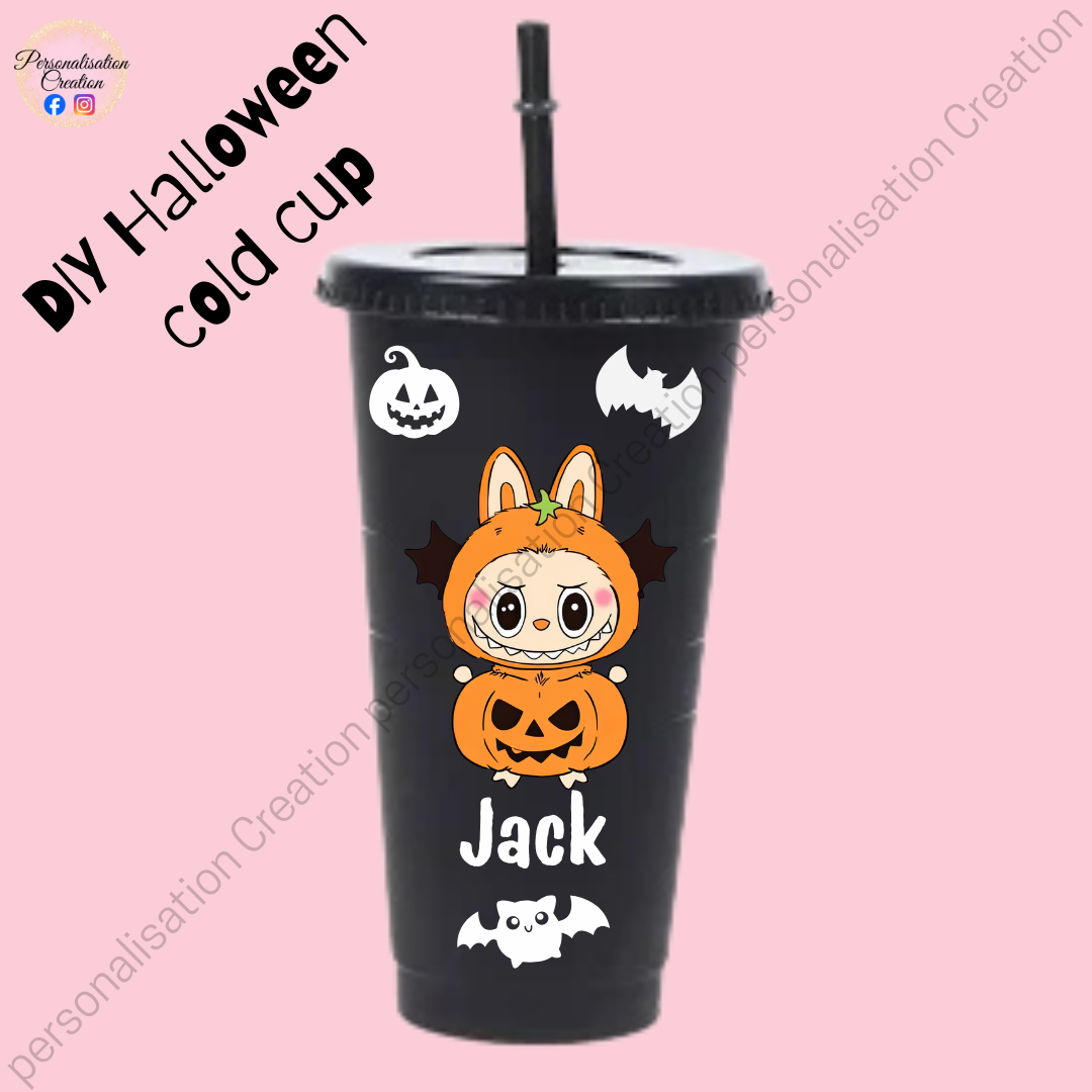 Design your own halloween cold cup