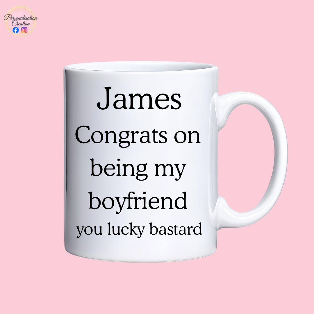 Congrats funny mug