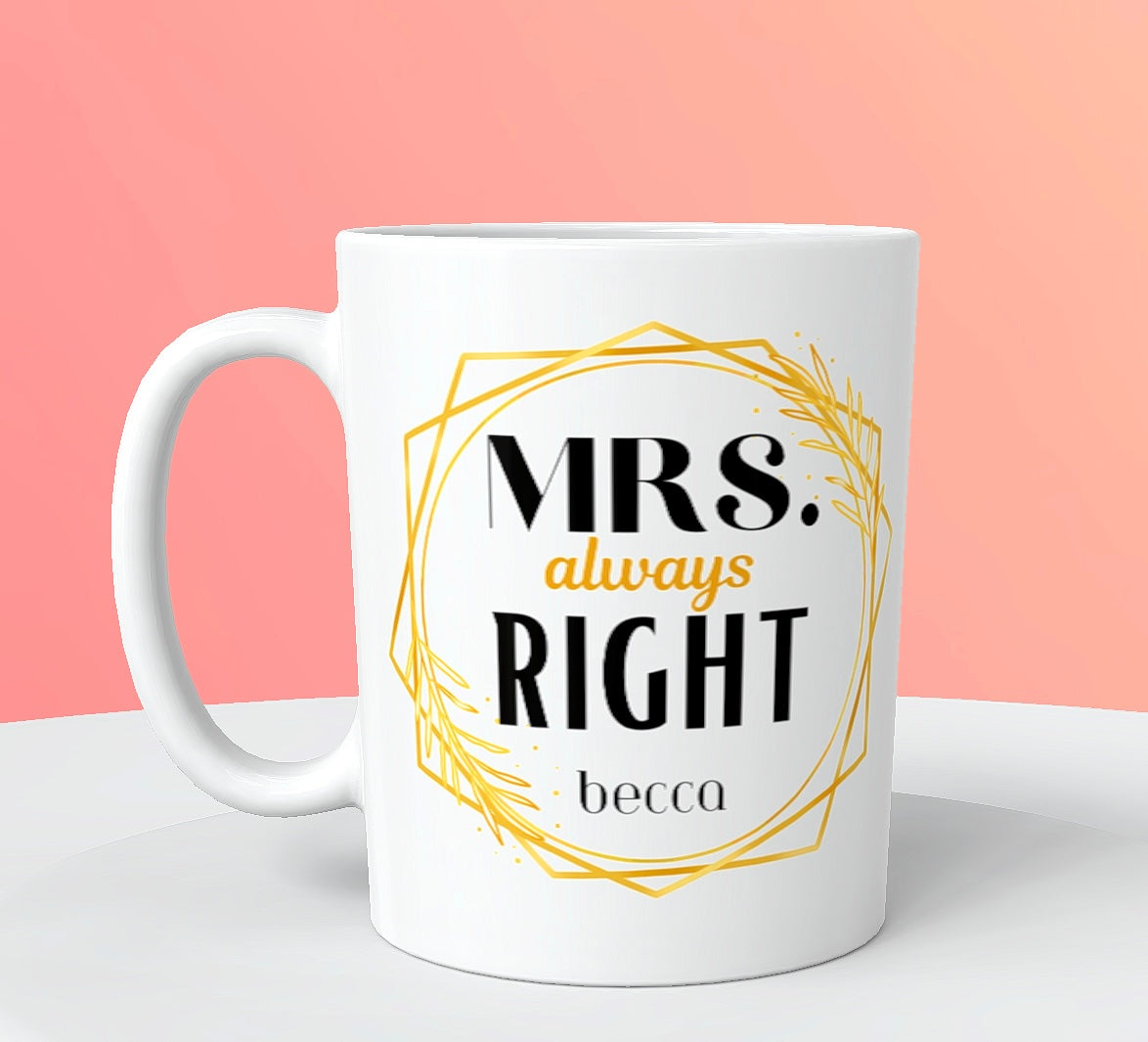 Mr & Mrs mugs (pack of 2)