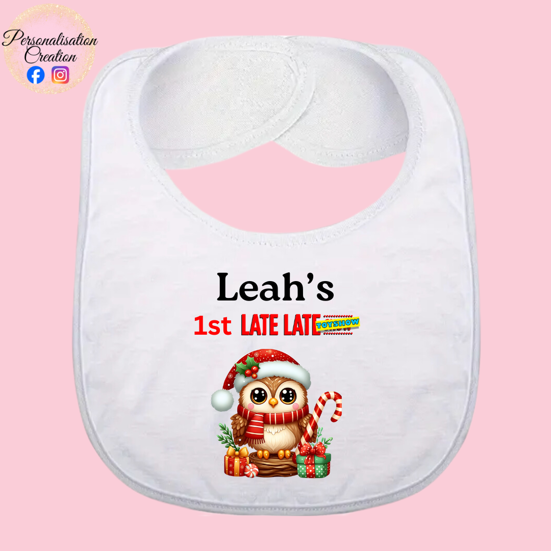My 1st toy show bib