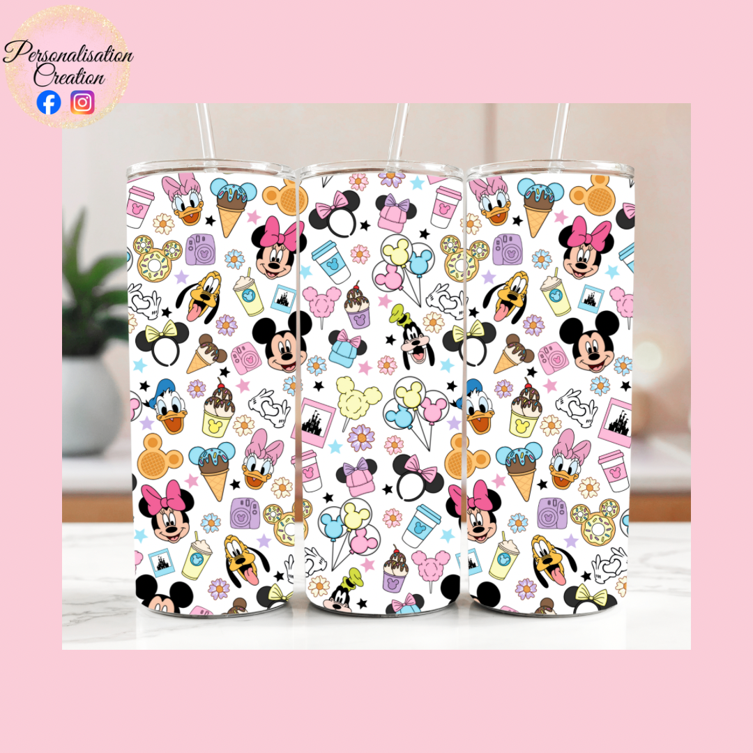 Disney minnie/mickey mouse tumbler