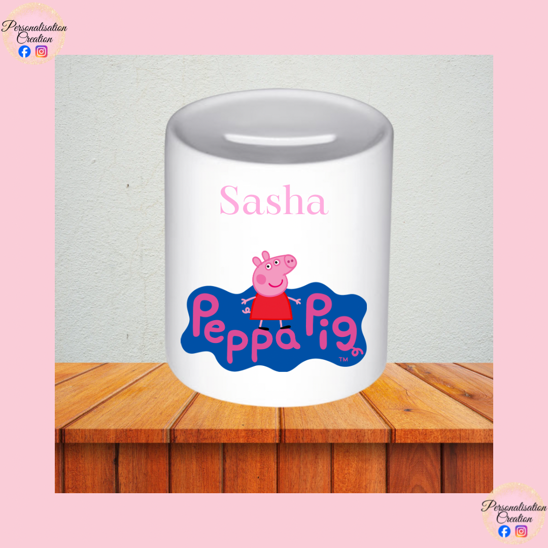 Peppa pig money box