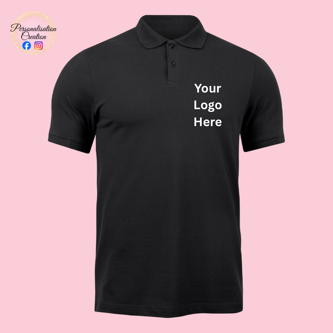 Logo polo tshirt - front