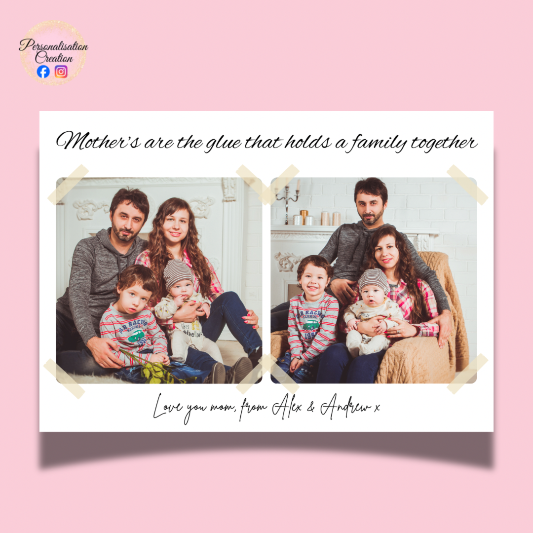 Mothers are the glue A4 print