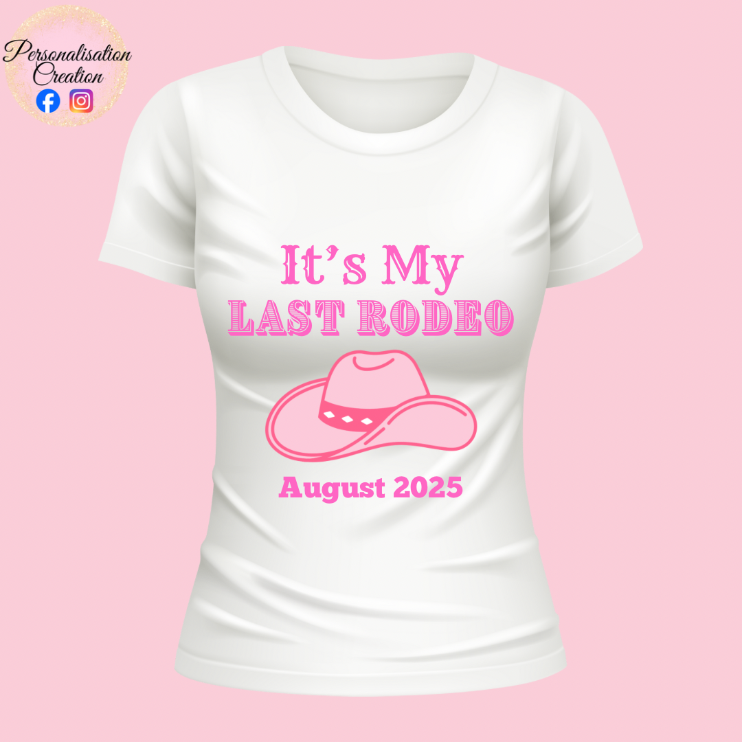 Las rodeo hen party tshirts