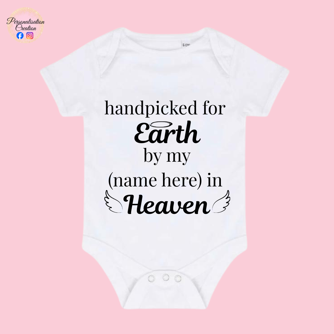 Handpicked for earth baby vest