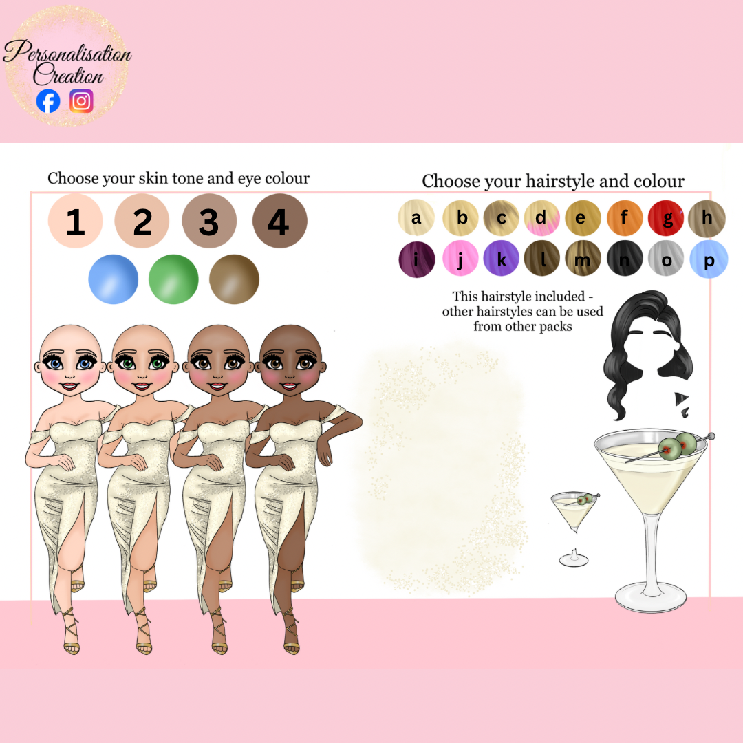 Bride cocktail tumbler