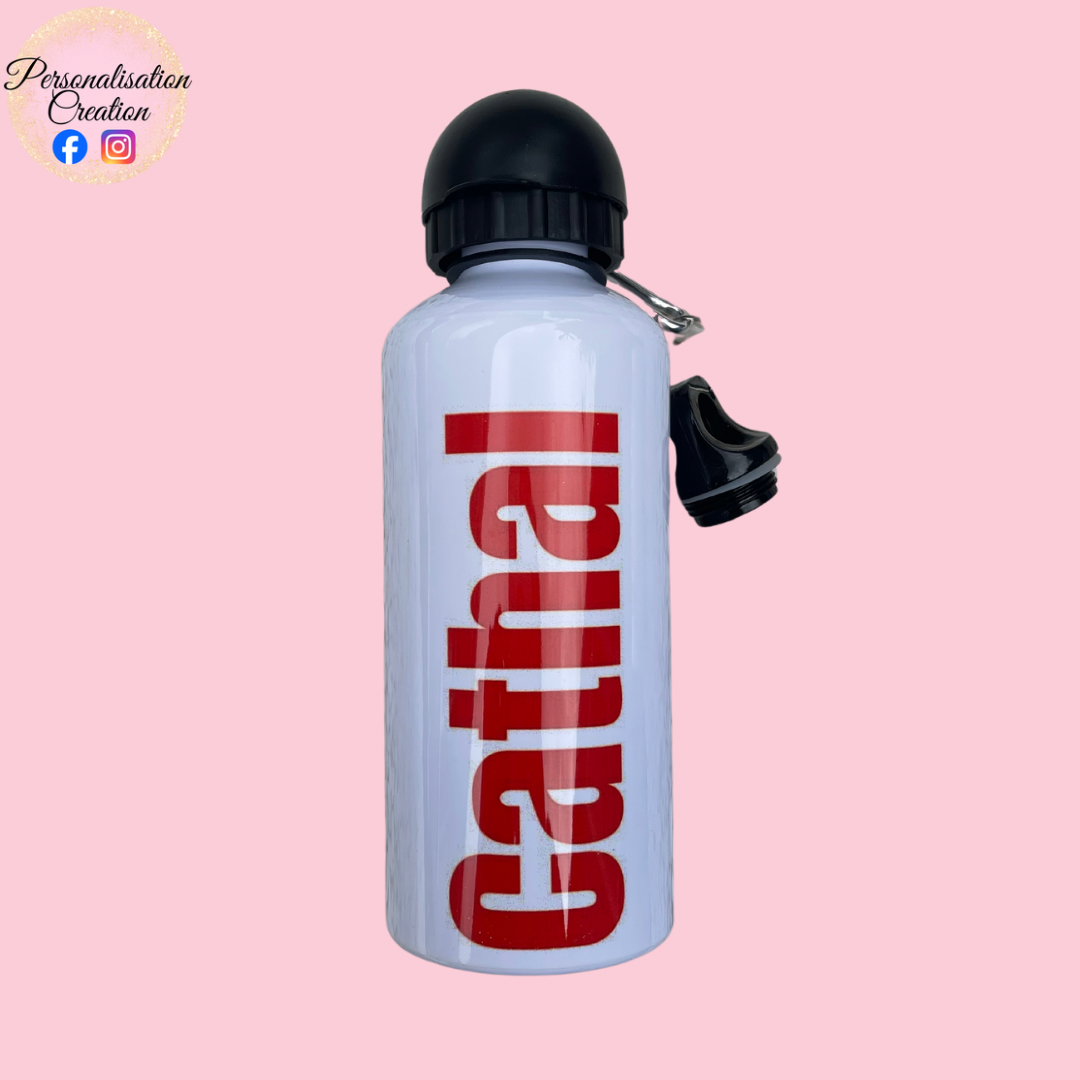Personalised water bottle