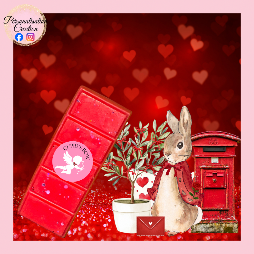 Cupids bow wax melt bar