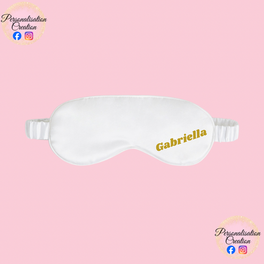 Personalised sleep mask