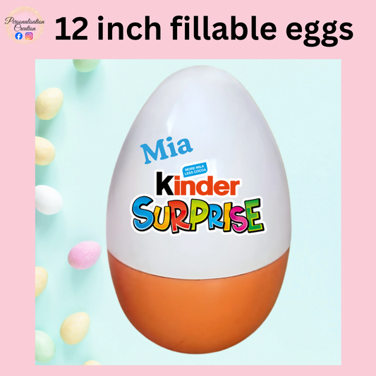 12” fillable easter eggs (PRE ORDER)