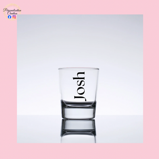 Personalised shot glass
