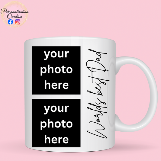 Worlds best dad mug
