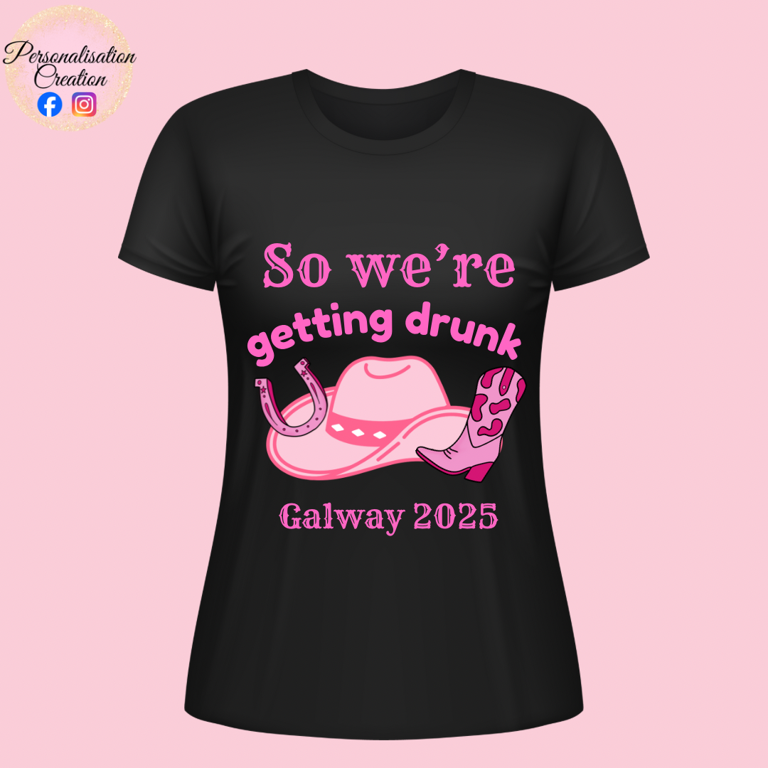 Hen party getting hitched tshirt