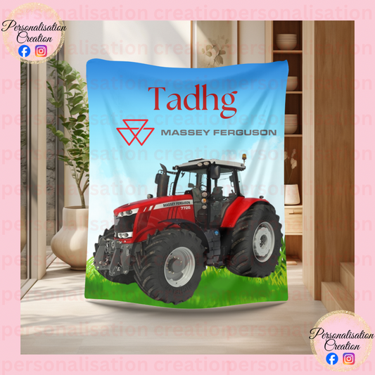 Massey ferguson tractor blanket - large