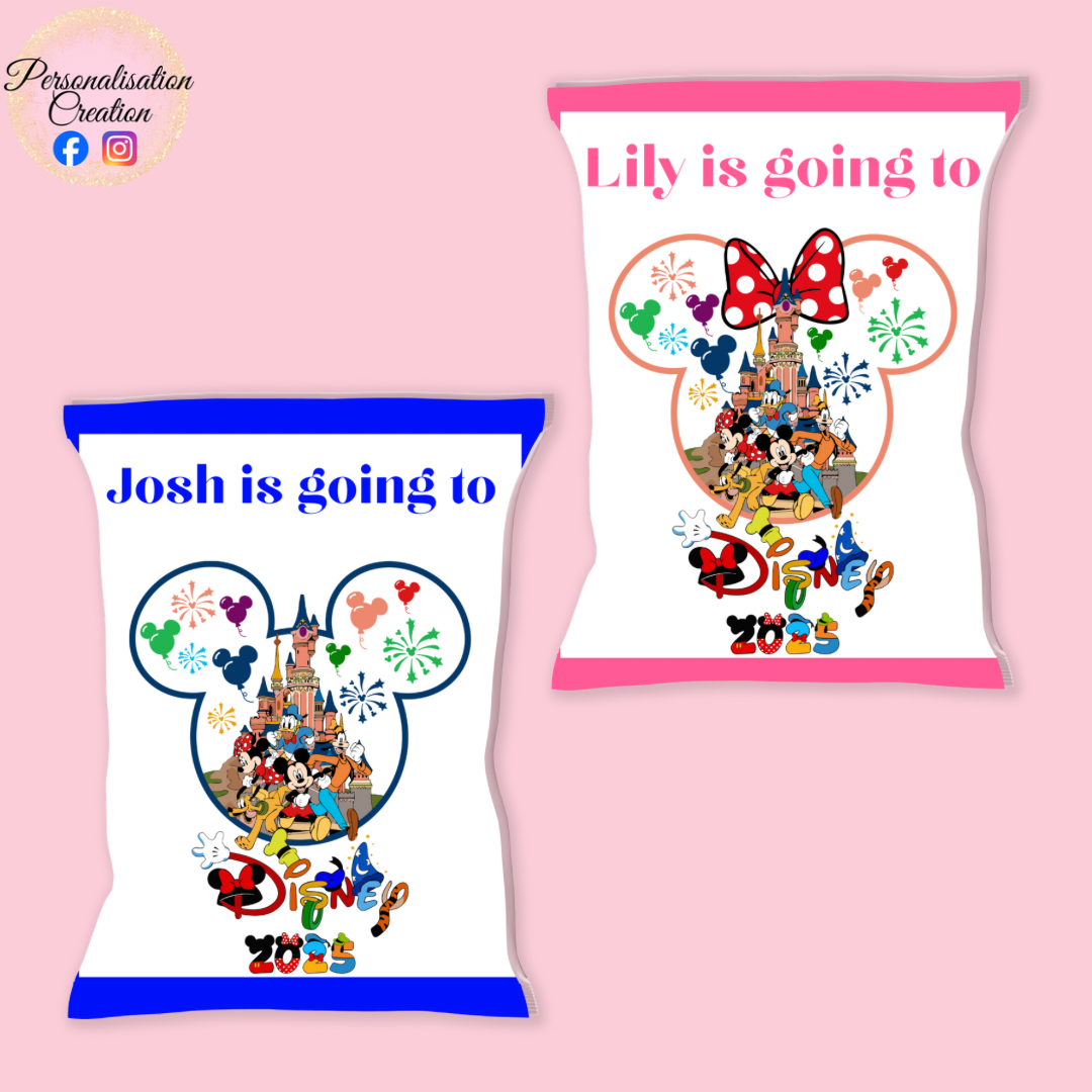 Disney empty crisp pack - option 3