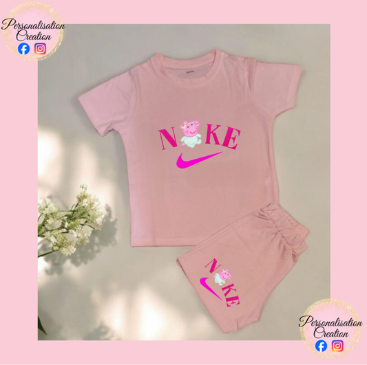 Nxke shorts & t-shirt set (option 1)