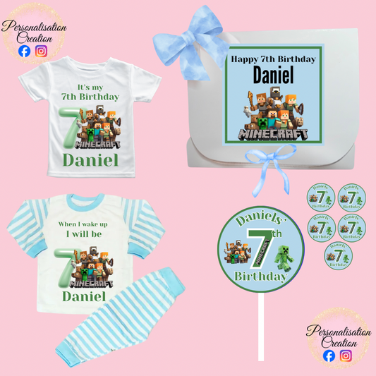 Minecraft birthdaybox