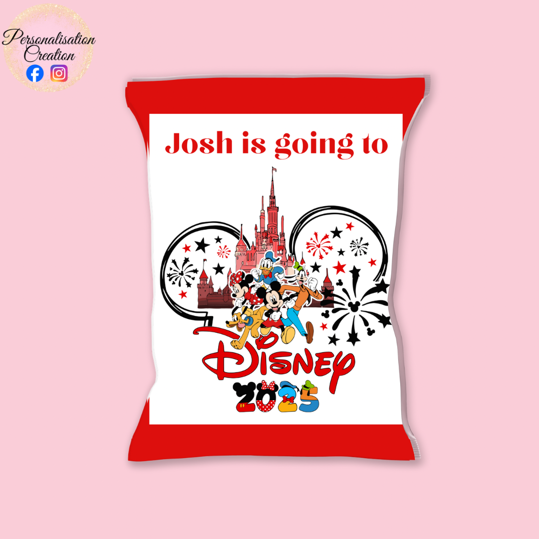 Disney empty crisp pack - option 2