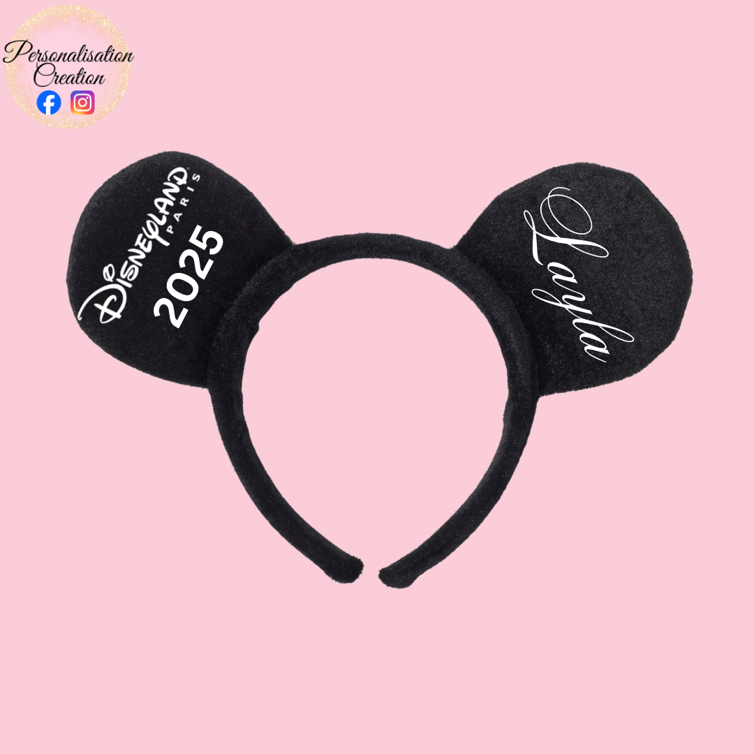 Personalised disney headband