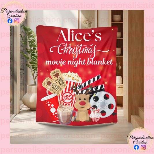 Christmas movie blanket (option C)