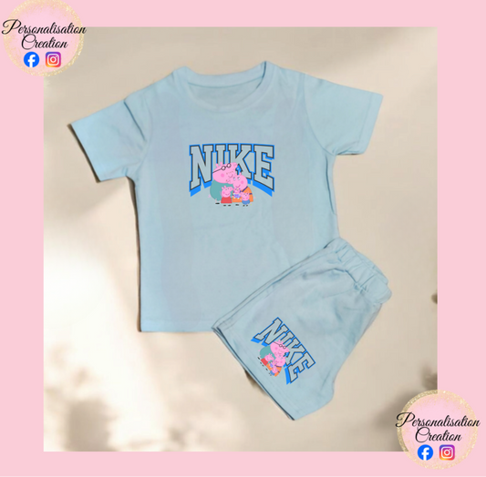Nxke shorts & tshirt set (option 2)