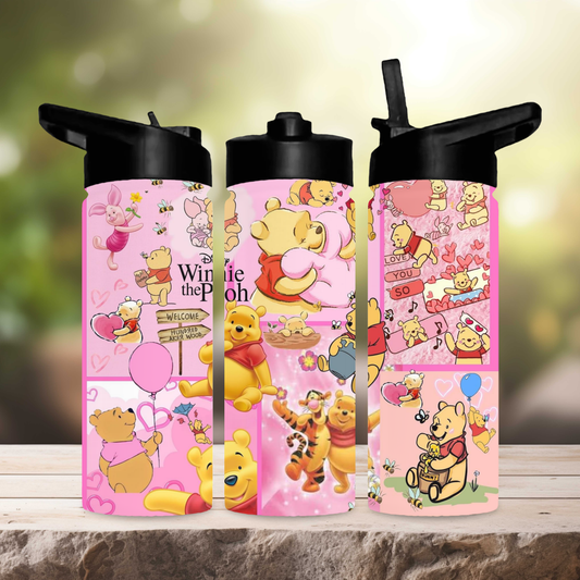 Disney winnie the pooh 600ml water bottle