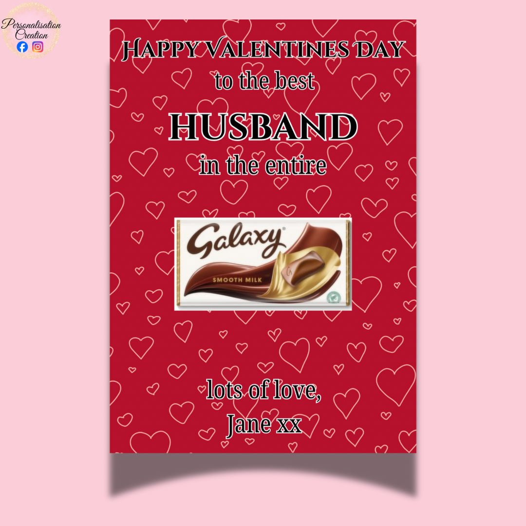 Husband A4 galaxy card