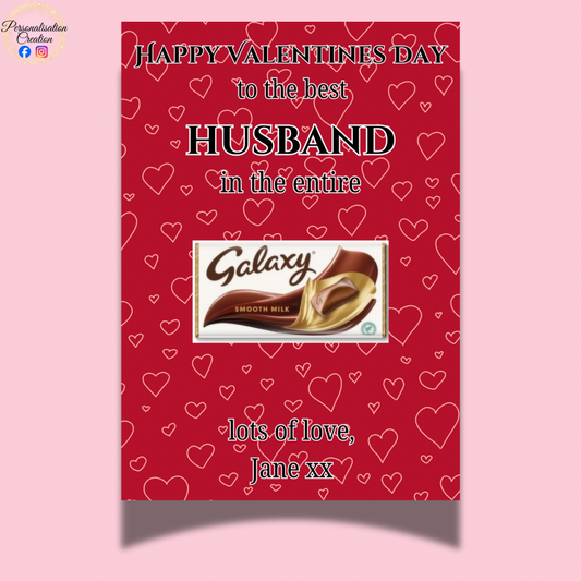 Husband A4 galaxy card