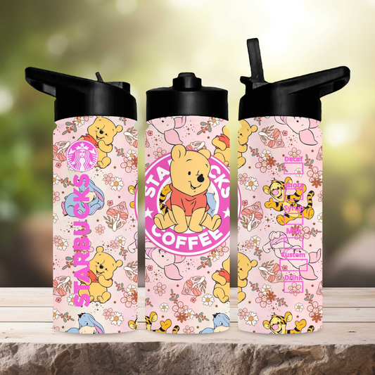 Winnie the pooh starbucks water bottle