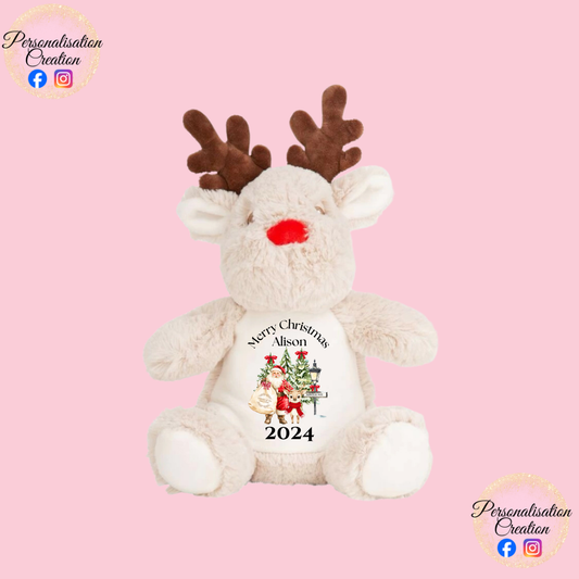 Christmas 2024 reindeer teddy