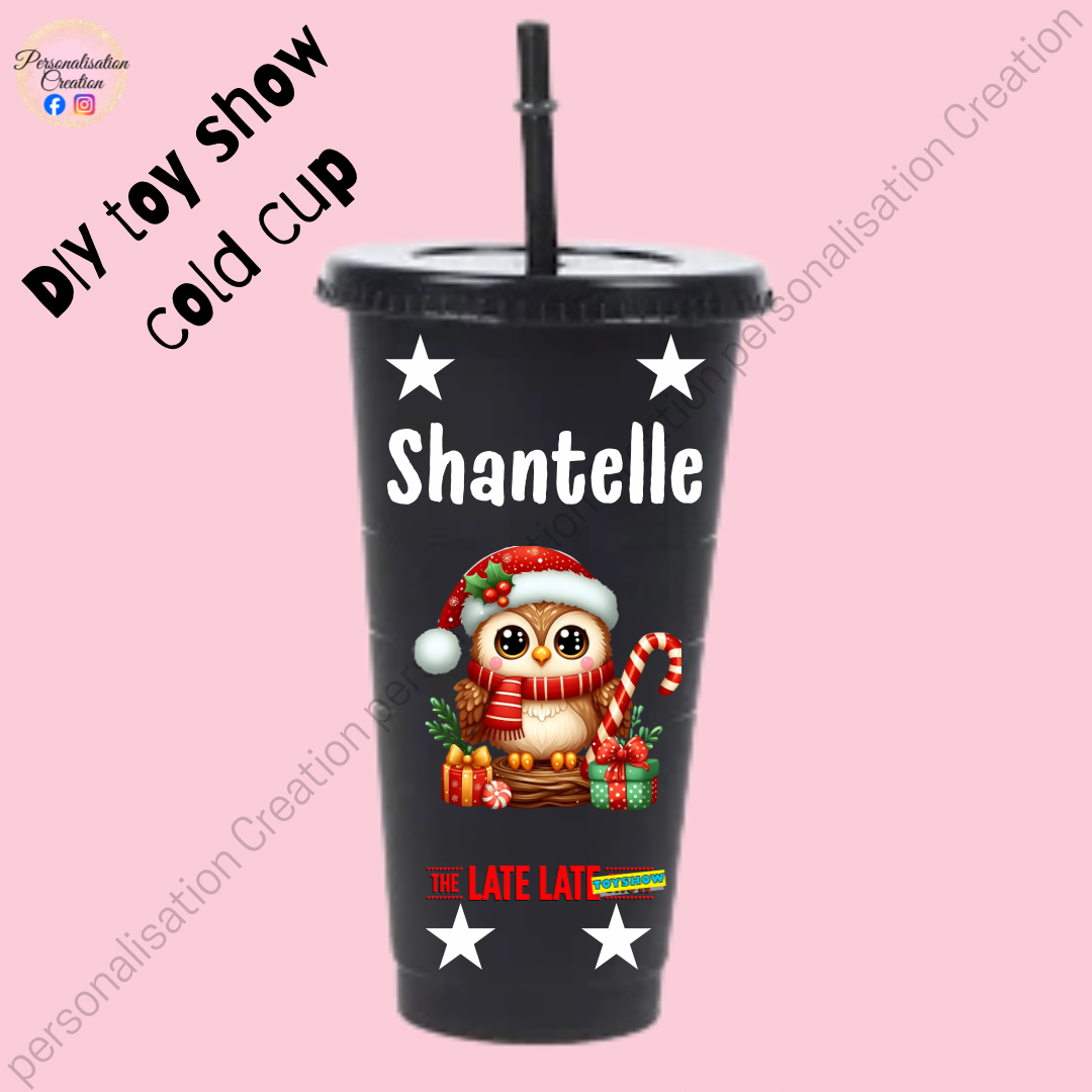 Design your own toy show cold cup