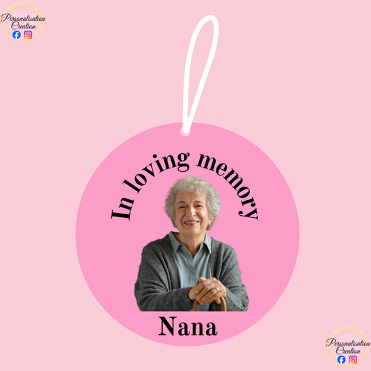 In loving memory air freshener