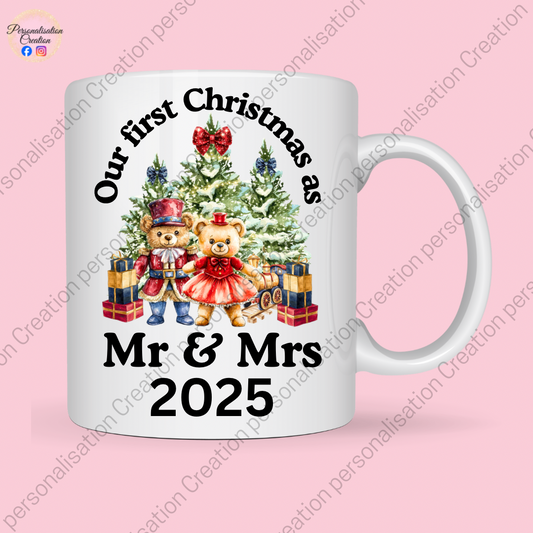 First christmas as mr&mrs mug