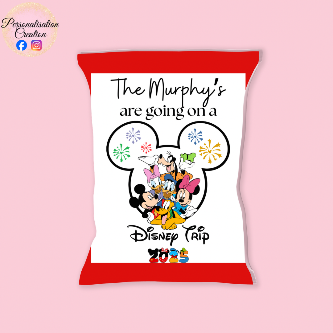 Disney empty crisp pack - option 4