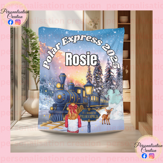 Polar express blanket