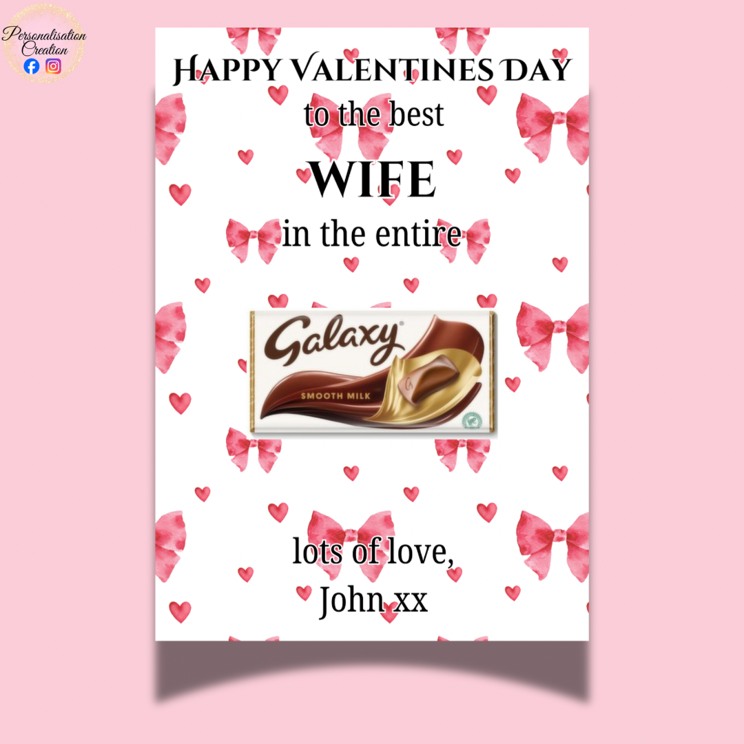 Wife A4 galaxy card