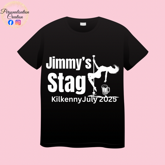 Stag party tshirt