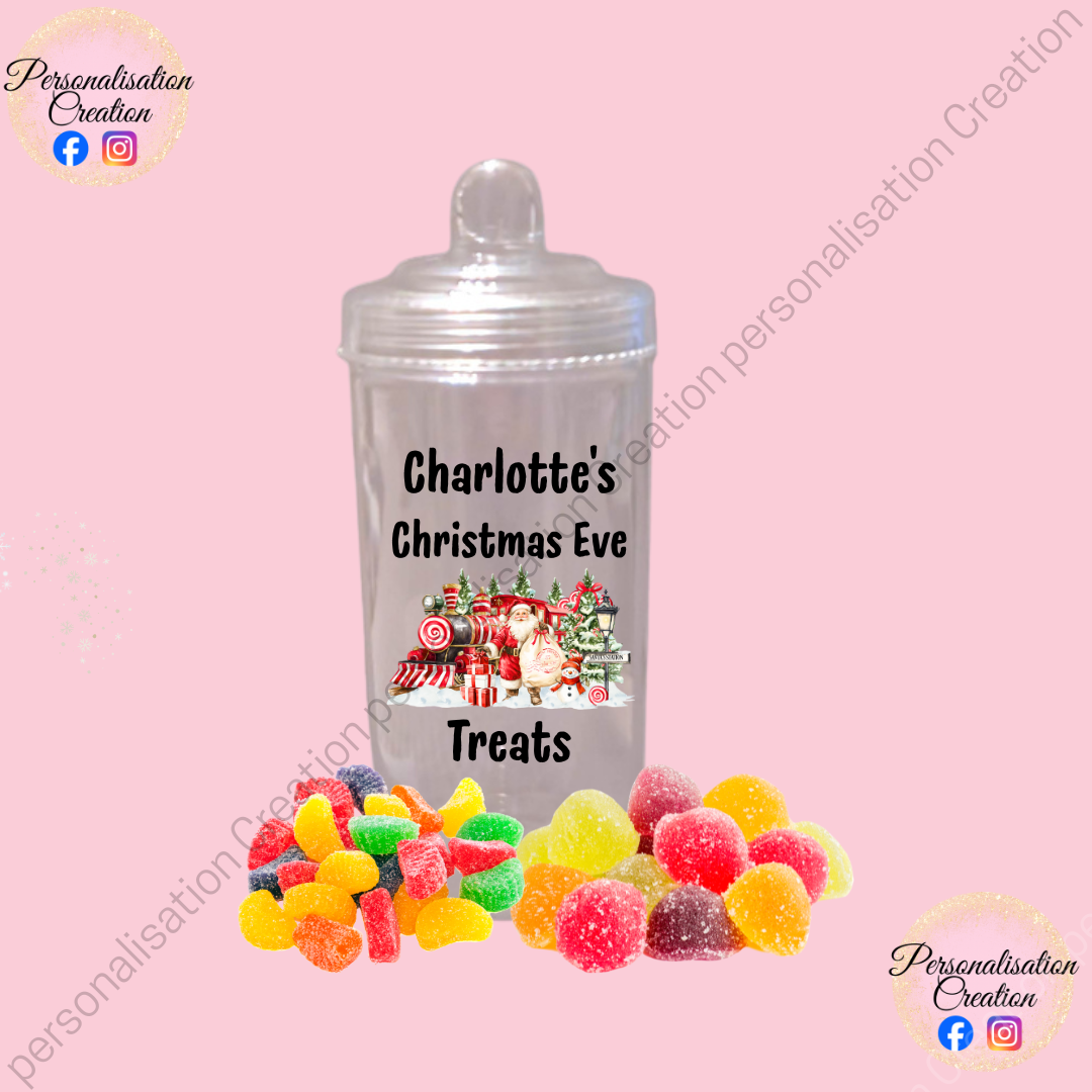 Christmas eve treats sweet tub