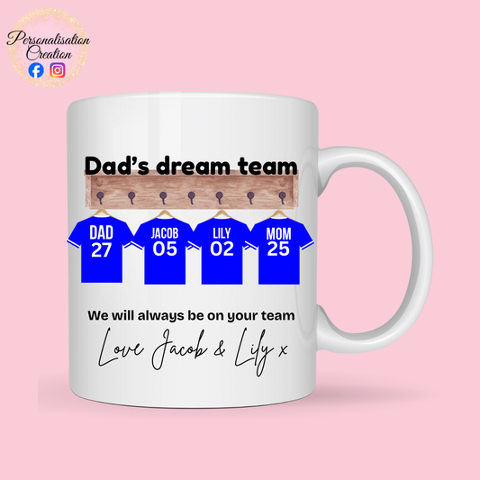 Dream team mug