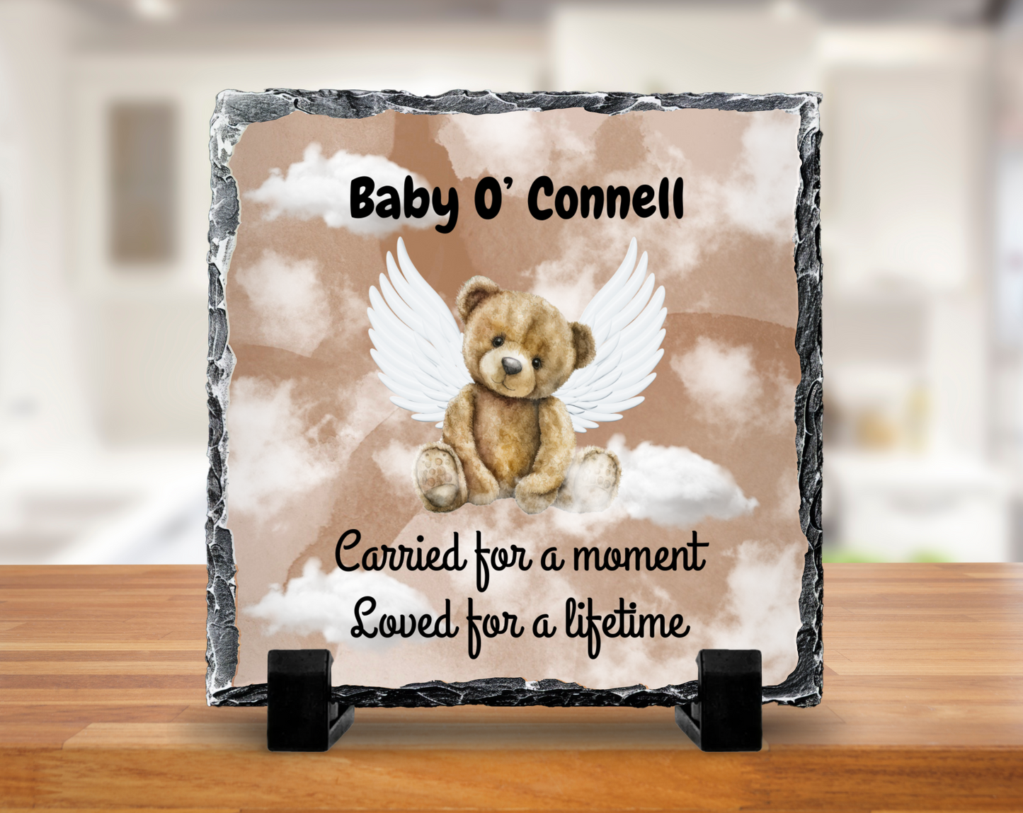 Miscarriage memorial slate - neutral