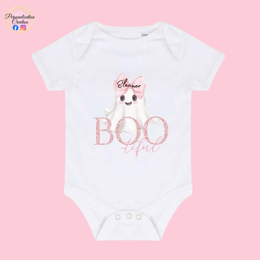 Boo-tiful baby vest