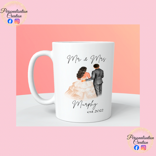 Mr & Mrs mug