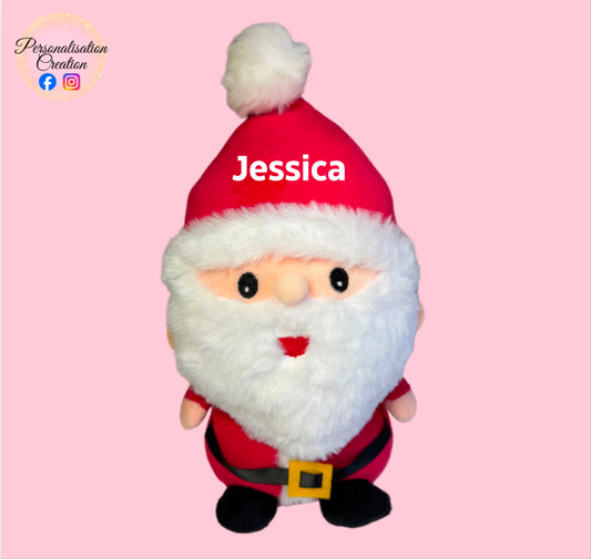 Personalised santa teddy