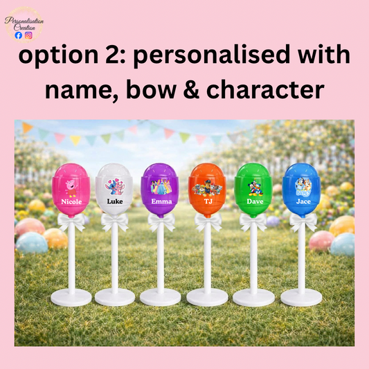 XL fillable lollipop - option 2 (PRE ORDER)